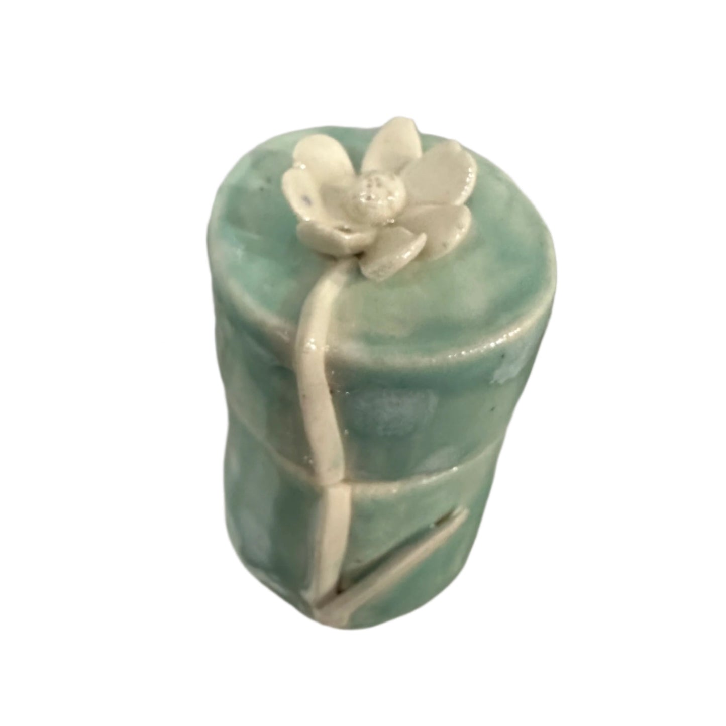 Green celadon and porcelain box 2