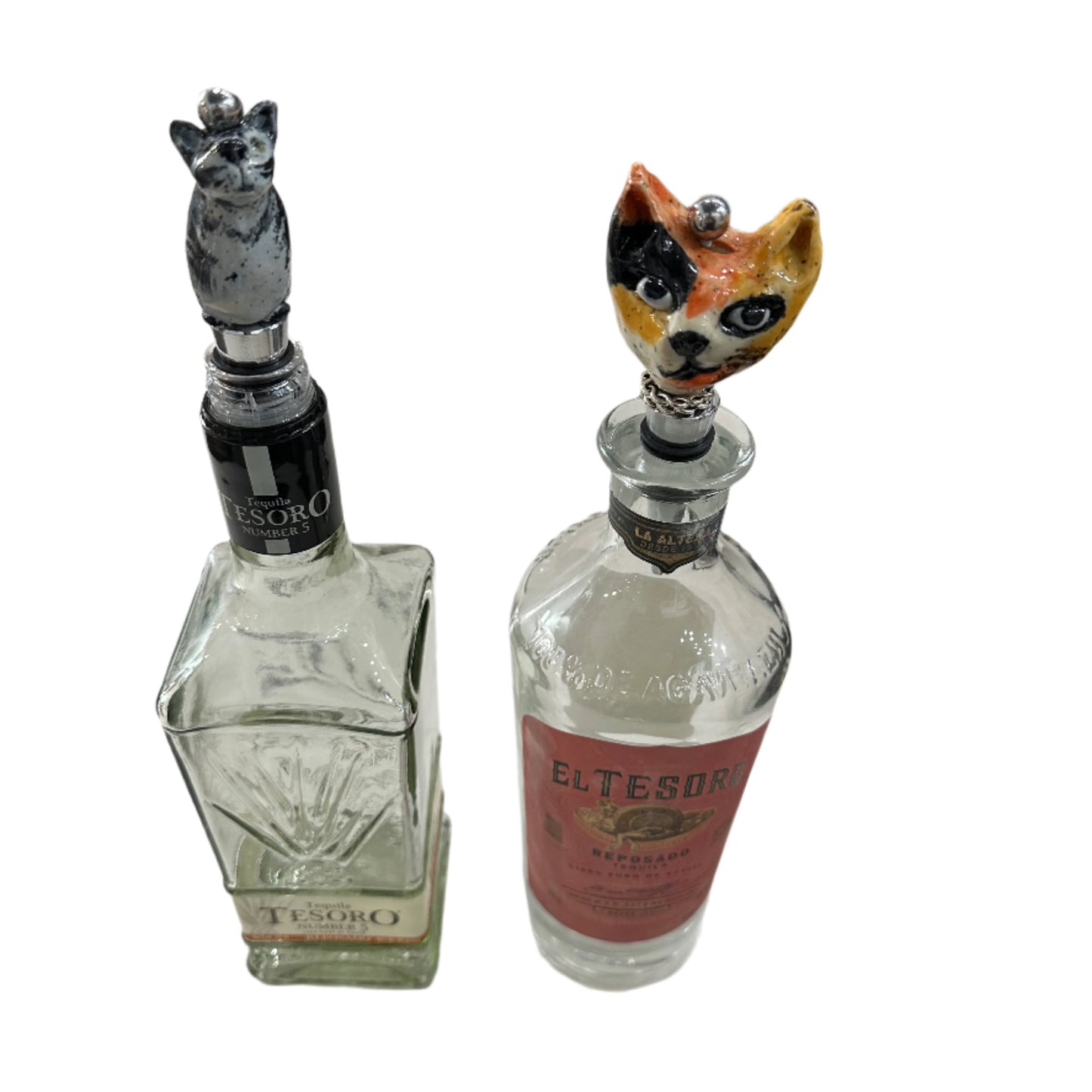 Custom pet bottle stopper.