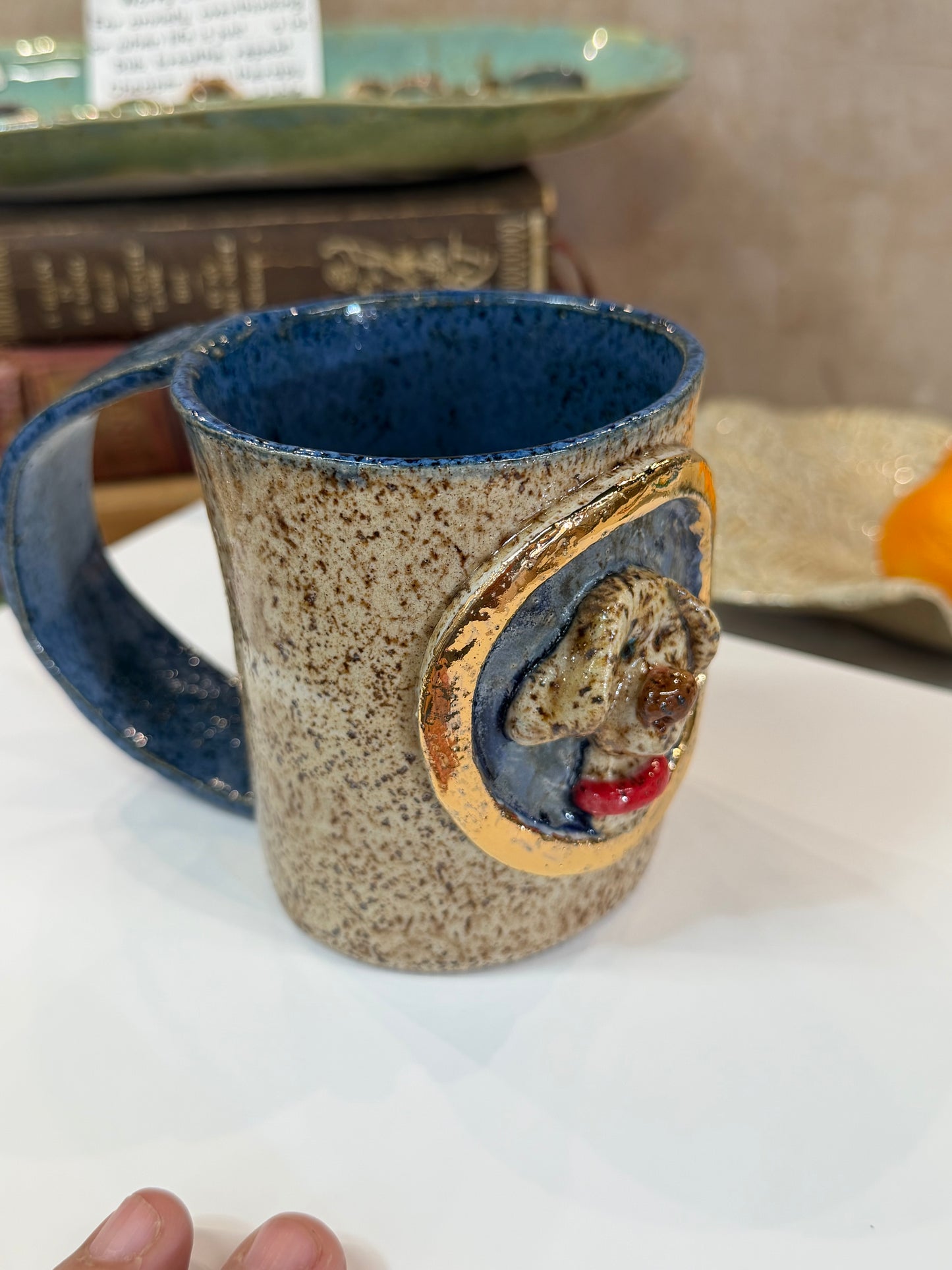 Tucker, coffee vessel with 22kt gold (Copy)