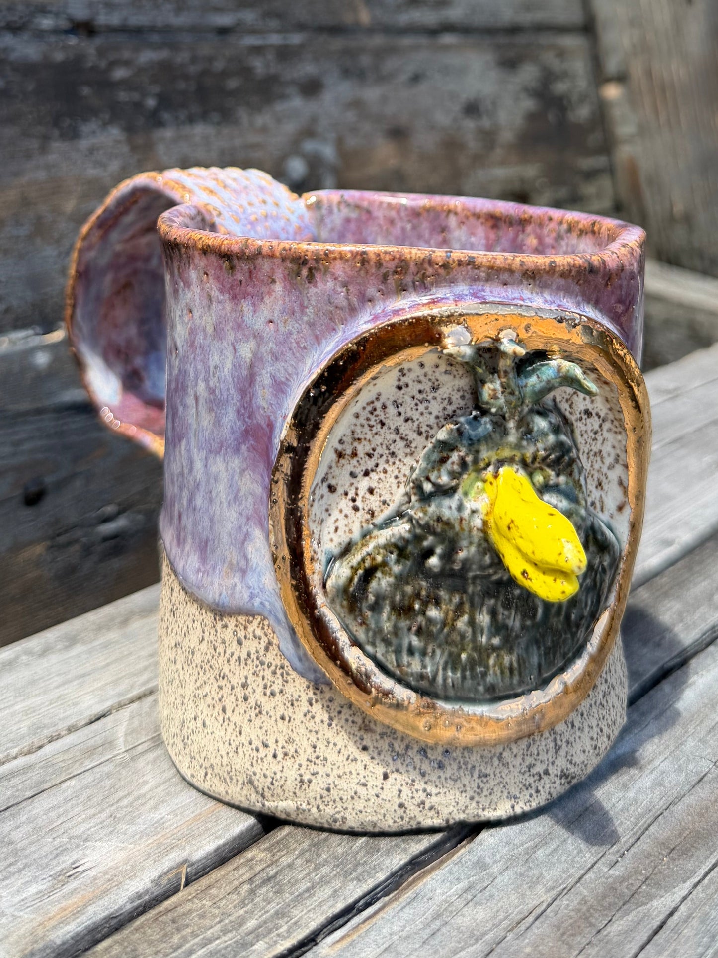 Benedict, coffee vessel with 22kt gold