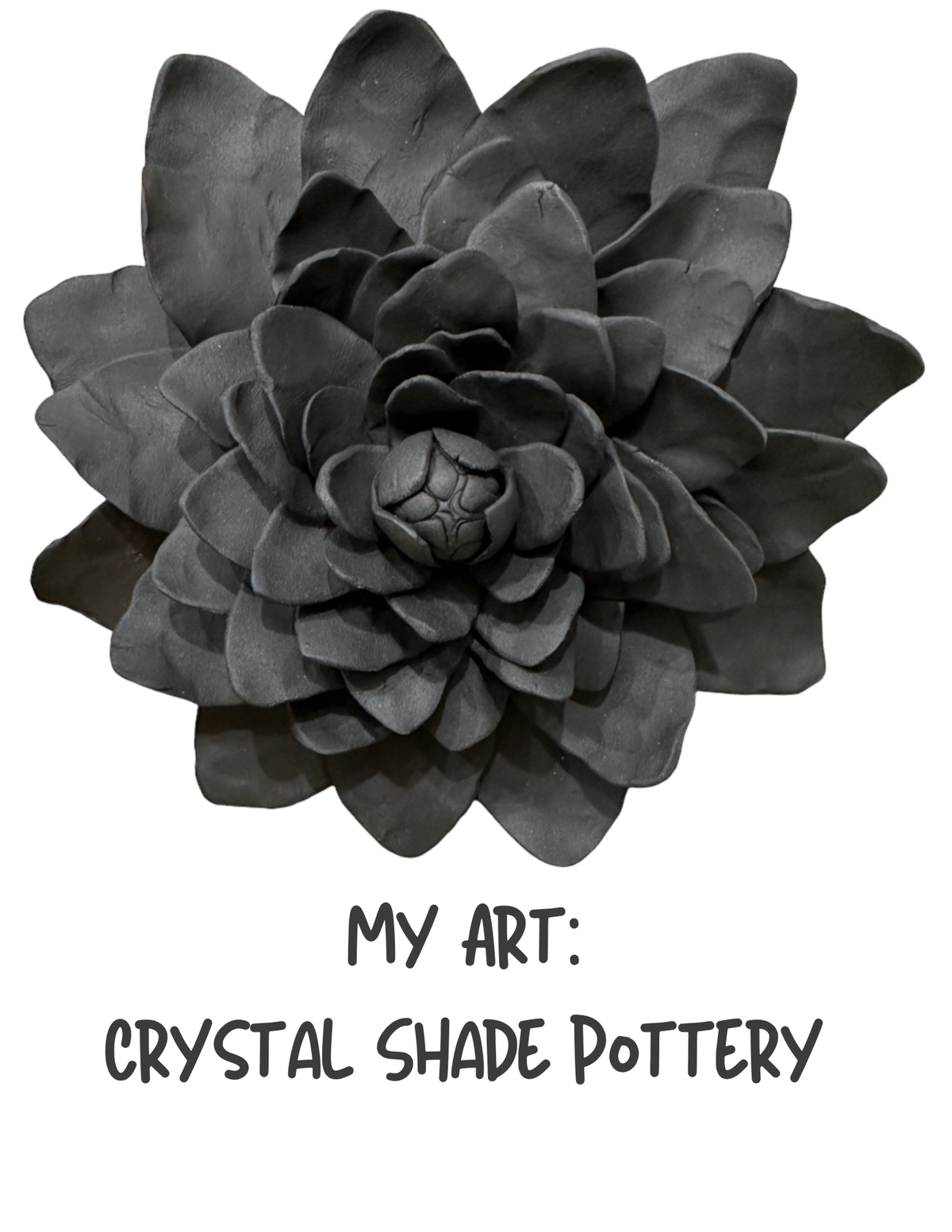 Handmade work by Crystal Shade Pottery