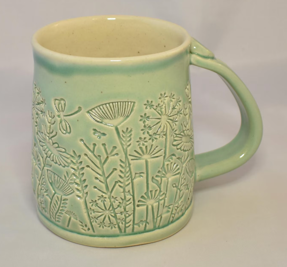 Spring Awakening: Wildflower & Botanical Impression Mug Workshop 🌸 April 12th 11:00am -1:30 pm