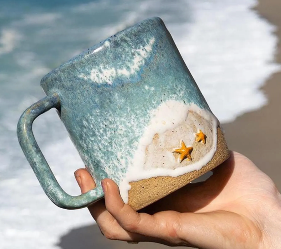 Workshop: The "Ocean Treasures" & Sea Life Mug August 8 11am-1:30pm
