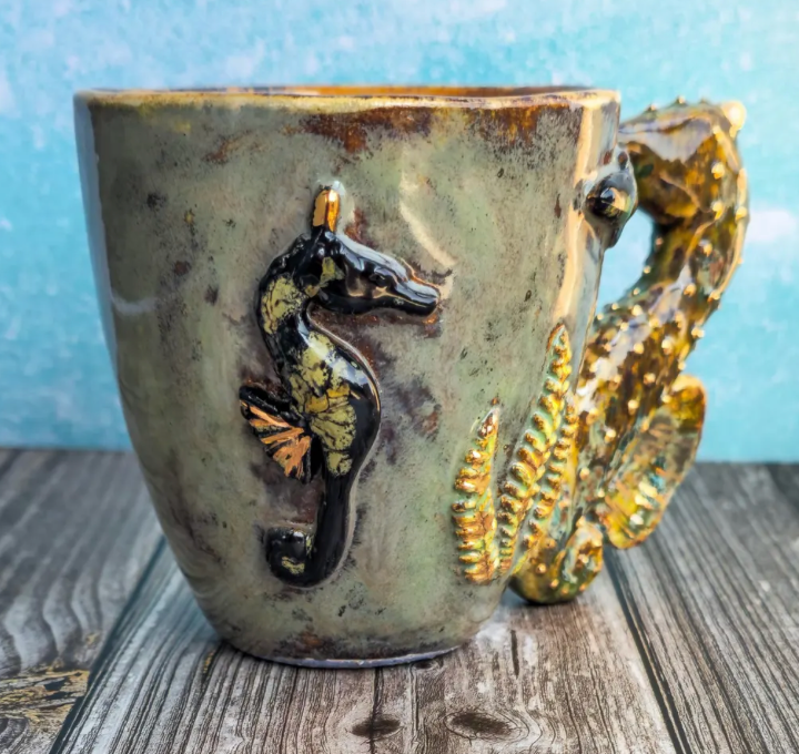 Workshop: The "Ocean Treasures" & Sea Life Mug August 8 11am-1:30pm
