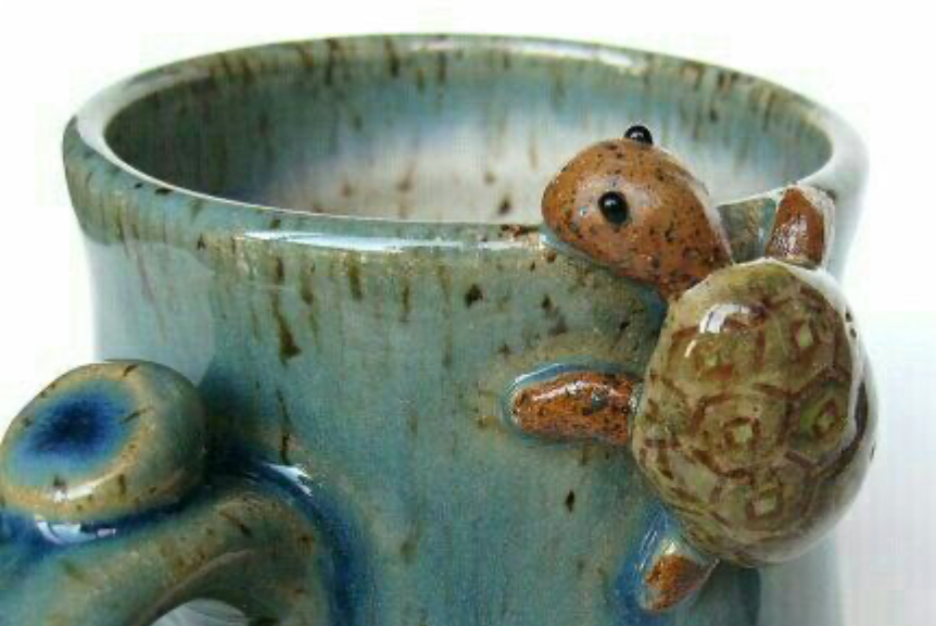 Workshop: The "Ocean Treasures" & Sea Life Mug August 8 11am-1:30pm