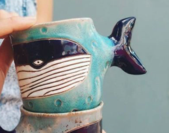 Workshop: The "Ocean Treasures" & Sea Life Mug August 8 11am-1:30pm