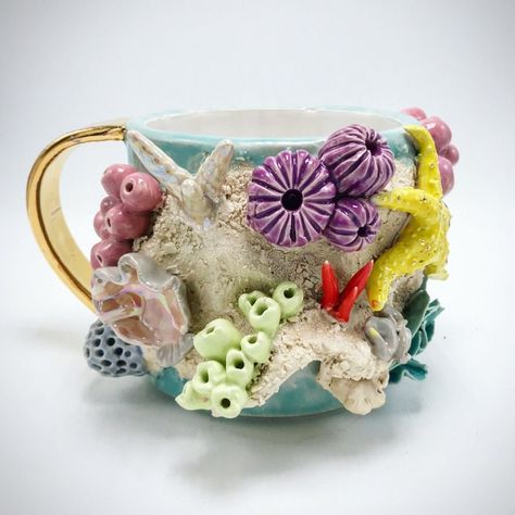 Workshop: The "Ocean Treasures" & Sea Life Mug August 8 11am-1:30pm