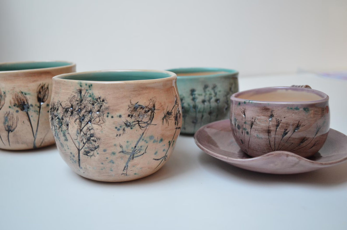 Spring Awakening: Wildflower & Botanical Impression Mug Workshop 🌸 April 12th 11:00am -1:30 pm